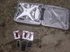В рыбинскую колонию пытались доставить запрещенную посылку квадрокоптером