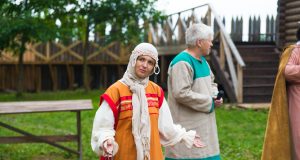 Парк в Рыбинске на три дня станет средневековым