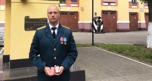 Рыбинец получил медаль «За спасение погибающих на водах»