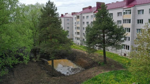 В Рыбинске завершается благоустройства зоны отдыха по инициативе местных жителей