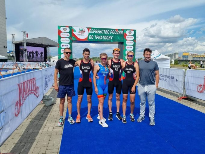 Воспитанники рыбинской спортивной школы стали призерами первенства России по триатлону