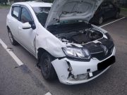 В Рыбинске столкнулись две иномарки. За рулем были женщины