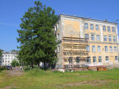В Рыбинске ремонтируют школу № 3
