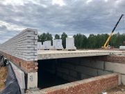 В Погорелке приступили к строительству первого этажа новой школы