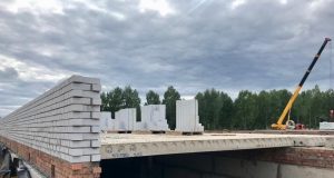 В Погорелке приступили к строительству первого этажа новой школы