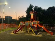 В «Маленьком Рыбинске» появилась пожарная каланча