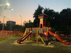 В «Маленьком Рыбинске» появилась пожарная каланча