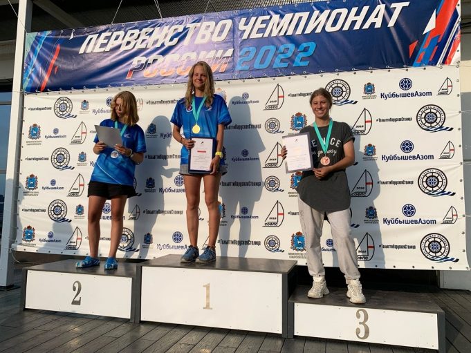 Яхтсменка из Рыбинска стала бронзовым призером первенства России