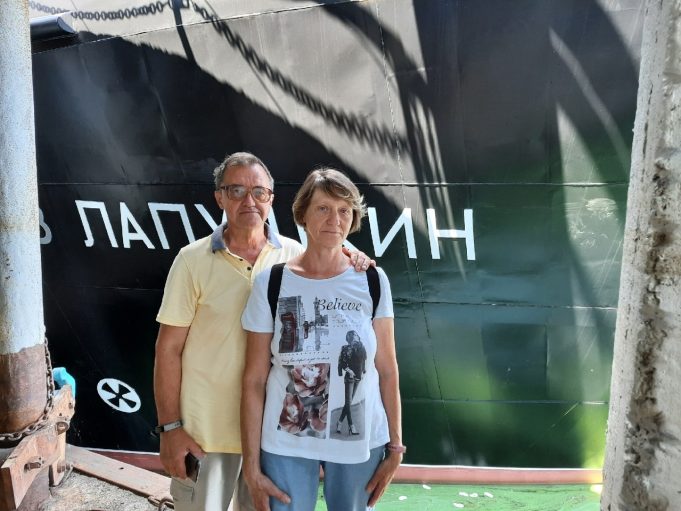 Рыбинск посетили родные советского военно-морского деятеля Якова Лапушкина