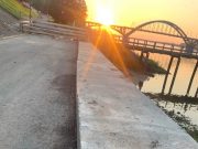 Новое берегоукрепление в Казанском районе продолжает разрушаться