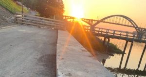 Новое берегоукрепление в Казанском районе продолжает разрушаться