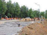 Детскую игровую площадку в Волжском парке планируют сдать к концу августа