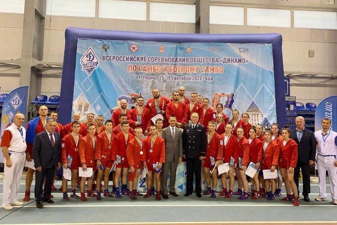 Рыбинские самбисты завоевали медали Всероссийских соревнований Общества «Динамо»