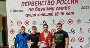 Воспитанник «Метеора» Джамолдин Сандалов одержал победу на первенстве России по боевому самбо