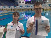 Солнечная спортсменка из Рыбинска трижды стала призером чемпионата и Первенства России по плаванию