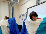 В одной из школ Рыбинска ребятам рассказали все о прыжках с парашютом