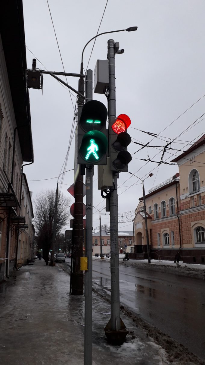 В Рыбинске значительно увеличится число умных светофоров