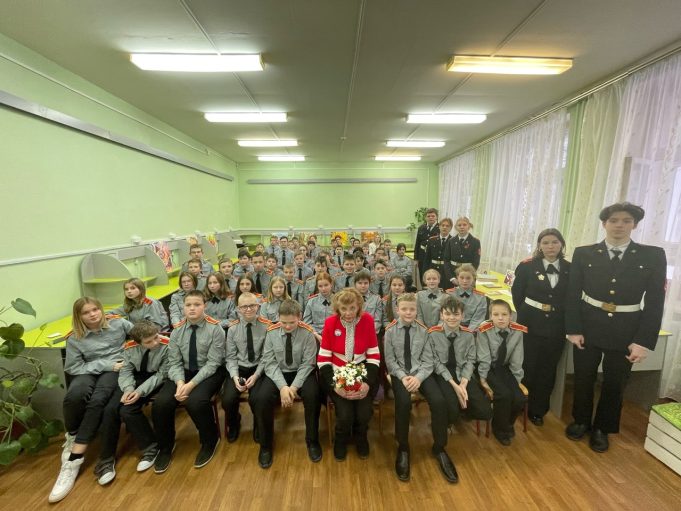 Рыбинским кадетам рассказали о судьбах детей блокадного Ленинграда