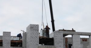 Школа в Погорелке «растет» на глазах