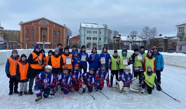 В Рыбинске определились самые юные победители «Золотой шайбы»