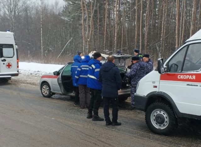 Рейсовый автобус оказался в кювете: есть пострадавшие