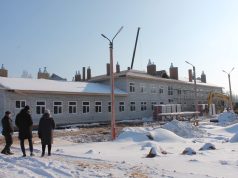 Строительство школы в селе Погорелка находится под особым контролем