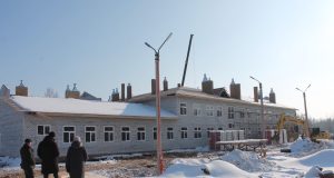Строительство школы в селе Погорелка находится под особым контролем