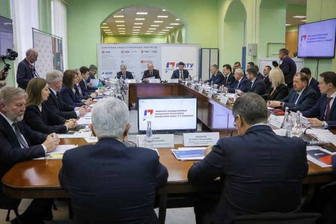 Рыбинск с рабочим визитом посетили Николай Патрушев и Валерий Фальков