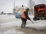 В Рыбинске приступили к чистке ливневок