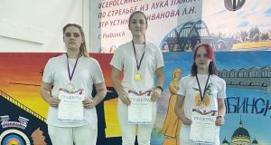 Рыбинцы стали победителями чемпионата области по стрельбе из лука