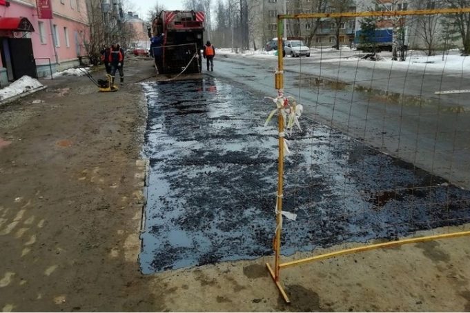 В Рыбинске начали активно устранять последствия раскопок на теплосетях