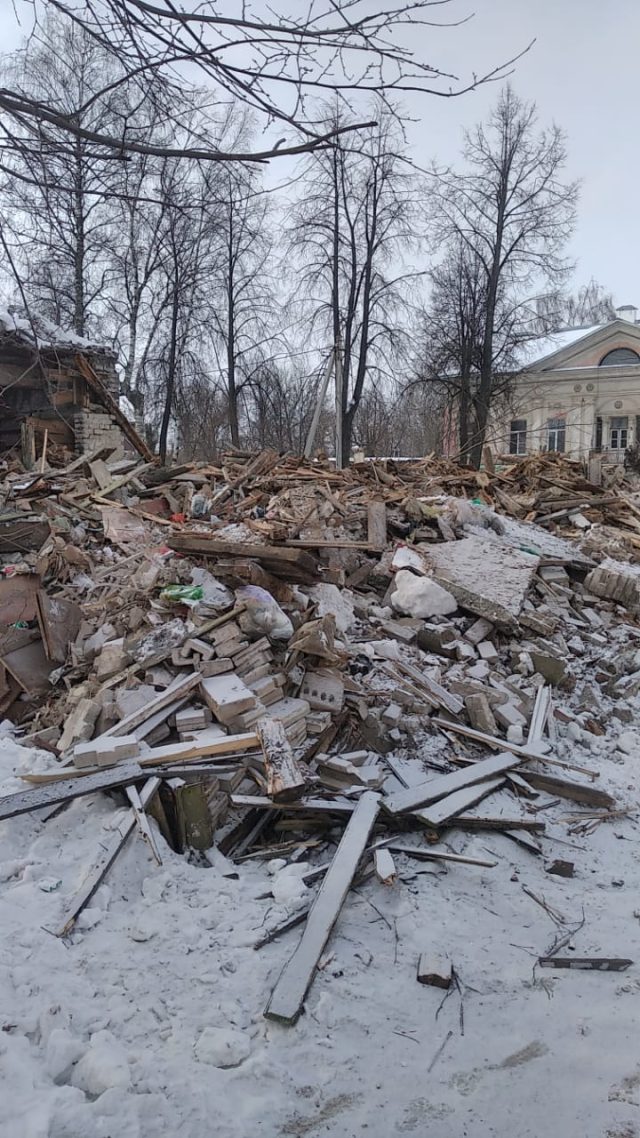 По факту сноса дома Шишова возбудили уголовное дело. В халатности обвиняют администрацию Рыбинска