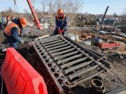 Ограждения с волжского моста используют на других городских объектах