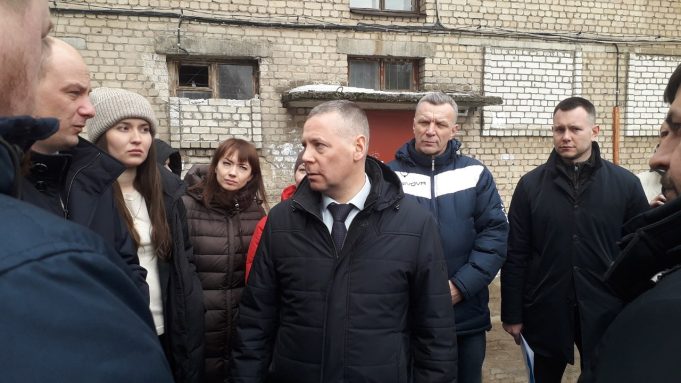 Сегодня в Рыбинск приехал губернатор области Михаил Евраев