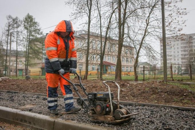 До 15 июня в Рыбинске завершат благоустройство на объектах прошлого года