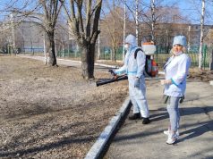 В преддверии майских праздников в Рыбинске и районе начали обработку территорий от клещей