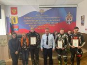 Рыбинских байкеров поблагодарили за помощь в поимке виновника ДТП на Волжской набережной