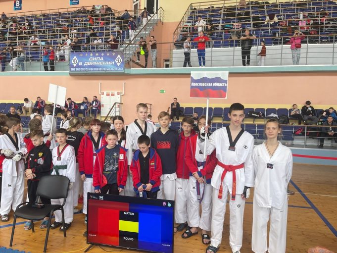 Воспитанники рыбинской спортшколы «Металлист» успешно выступили на первенстве ЦФО по тхэквондо