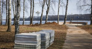 В Рыбинске приступили к благоустройству Волжского парка