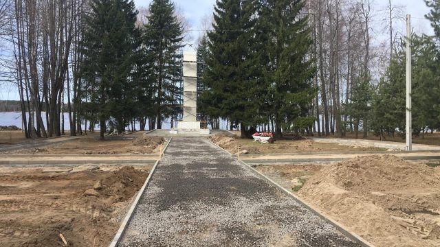 В поселке Каменники будет реконструирован памятник землякам, погибшим в годы ВОВ