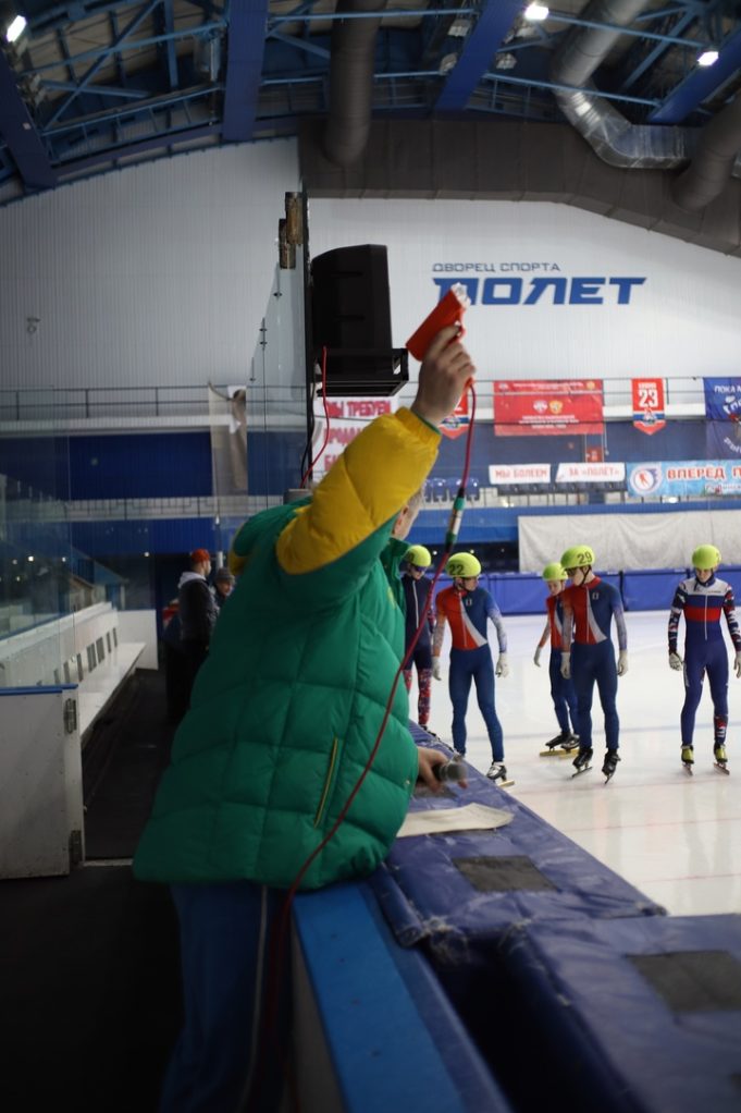В Рыбинске прошел чемпионат Ярославской области по шорт-треку