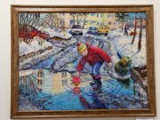 Рыбинцы смогут насладиться выставкой шерстяной живописи Любови Хитьковой