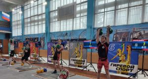 Рыбинск принял областной чемпионат по гиревому спорту