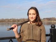 В тандеме с казачьей шашкой