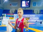 Юный рыбинец стал призером турнира по греко-римской борьбе