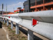 На Волжской набережной установили ограждение