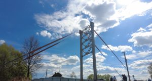 Мост через реку Устье планируют открыть к 1 июля