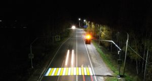 Михаил Евраев: «Современные проекционные пешеходные переходы появятся в крупных городах области»