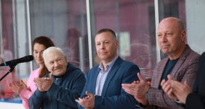 Михаил Евраев открыл турнир по хоккею на Кубок губернатора Ярославской области