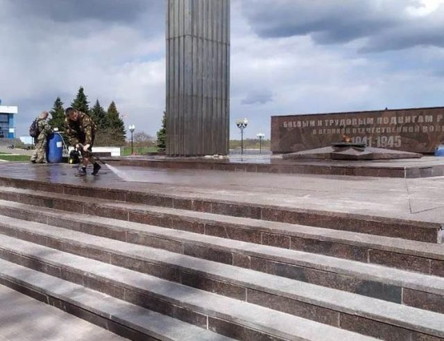 Мемориал «Огонь Славы» к Дню Победы будет выглядеть достойно